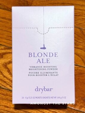 22 Drybar Blonde Ale Vibrance Boosting Brightening Powder Packets 6g 0.21 oz